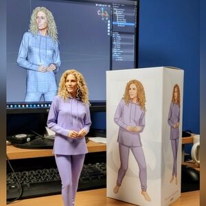 NWT XXL Ultrasoft Fleece Hoodie, Adj Drawstrig Hood, Side Slits Easier Movement